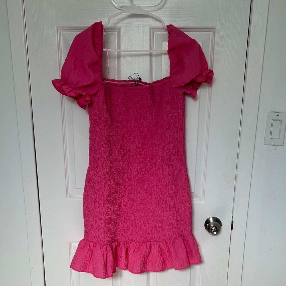 Pink Zara dress
